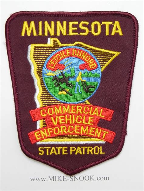 Mike Snooks Police Patch Collection State Of Minnesota