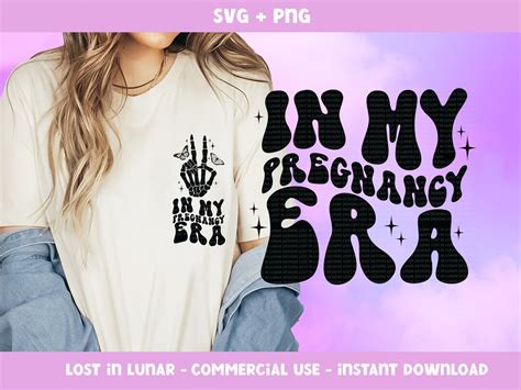 Retro In My Pregnancy Era Svg Png Bundle In My Pregnant Era Png