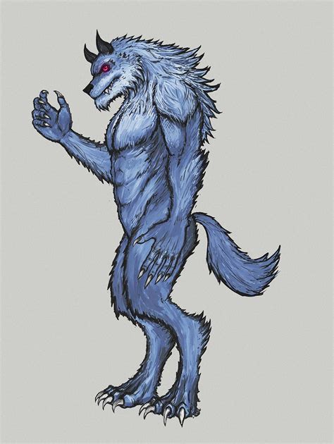 My werewolf drawing : werewolves