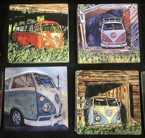 Volkswagen Art Print Watercolor Art Print A Ltd Edition Sn Giclee