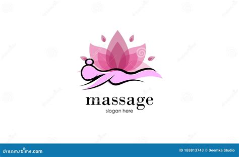 Body Massage Logo Vector Illustration Stock Illustration Illustration Of Graphic Energy