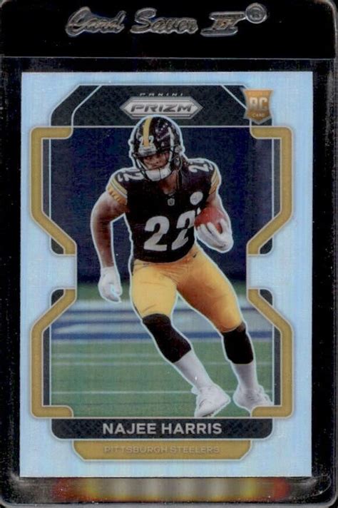 2021 Panini Prizm V 343 Najee Harris Steelers Rookie VARIATION SILVER