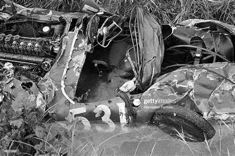 The Remains Of The Ferrari Destroyed During The Mille Miglia News