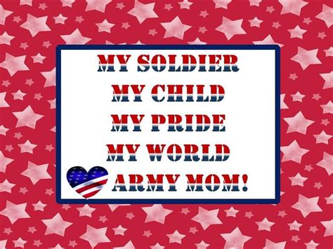 My Son My Soldier Proud Army Mom Pretty Much Says It Army Mom