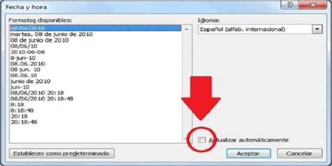 Cómo Insertar En Word La Fecha Y Hora De Creación O Edición De Un