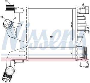 Intercooler OPEL ASTRA H ASTRA H GTC ZAFIRA B ZAFIRA B MINIVAN 1 3D