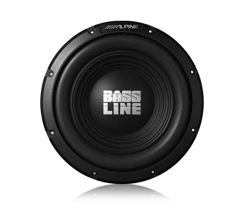 Alpine Swa 10s4 Bassline 10 Subwoofer Signature Car Sound