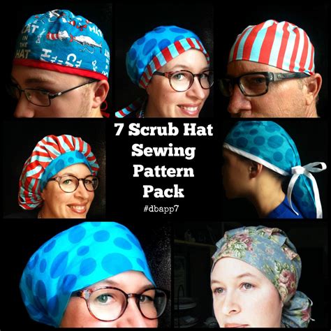 Chemo Caps Sewing Patterns Scrub Hat Sewing Pattern Tutorial Diy 7