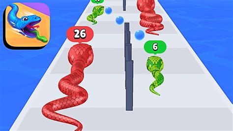 Snake Run Race All Levels Gameplay Android Ios Levels 1 4 YouTube