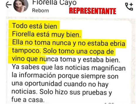 Fiorella Cayo Negó Haber Manejado En Estado De Ebriedad “solo Fue Una