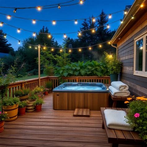 Backyard Hot Tub Ideas For Ultimate Relaxation Ambience The Tanee