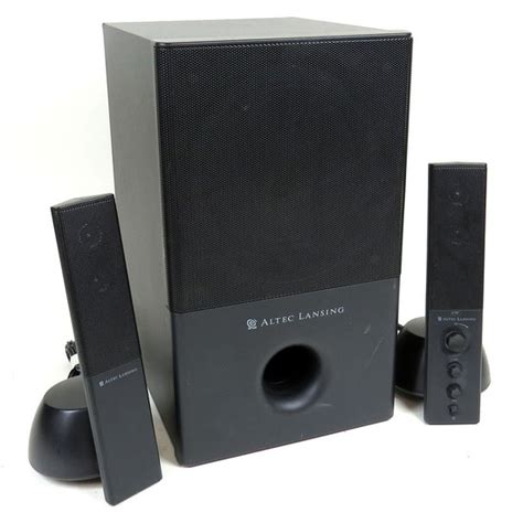 Altec Lansing Pc Powered Speaker Audio System Subwoofer Vs Sb