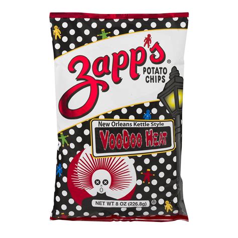 Zapps New Orleans Kettle Style Potato Chips Voodoo Heat