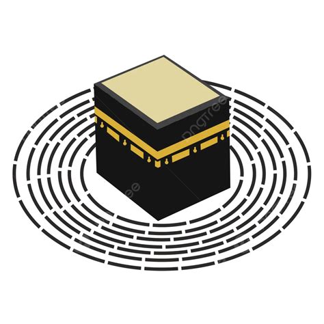 Hajj Islamic Pilgrimage Vector Hajj Pilgrimage Kaaba Png And Vector