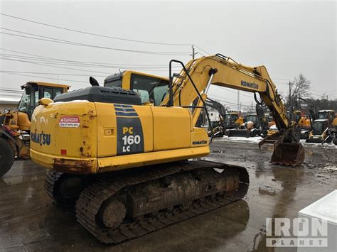 2012 Komatsu Pc160lc 8 Tracked Excavator In Medford New York United States Ironplanet Item