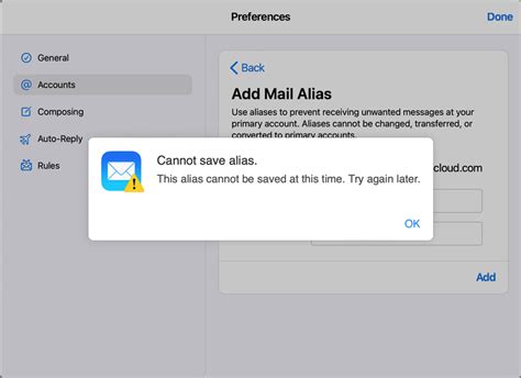 Cr Er Un Alias Pour Votre Adresse E Mail Icloud E Mail