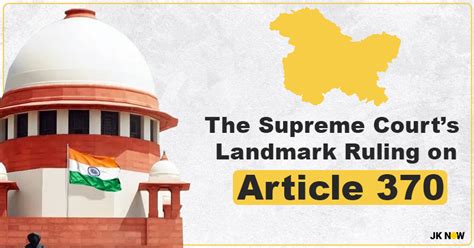 Supreme Court Upholds Abrogation Of Article 370 Says Assembly Polls Must Be Held By September