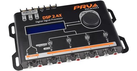 Prv Audio Digital Audio Processor Crossover And Equalizer Four Channels