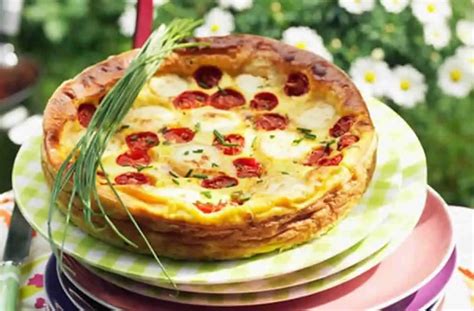 Recette Du Clafoutis Aux Tomates Cerises Au Thermomix Le Plat