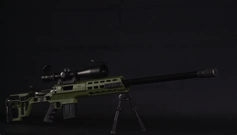 Sniper Rifle With Silencer Wallpaper