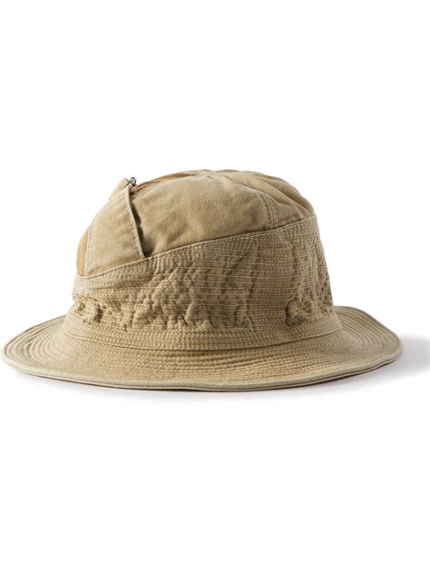 Kapital Quilted Cotton Bucket Hat Kapital