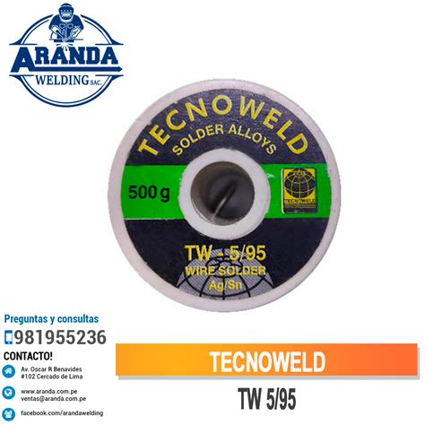 TECNOWELD TW 5 95 ARANDA WELDING Premium Welding Products