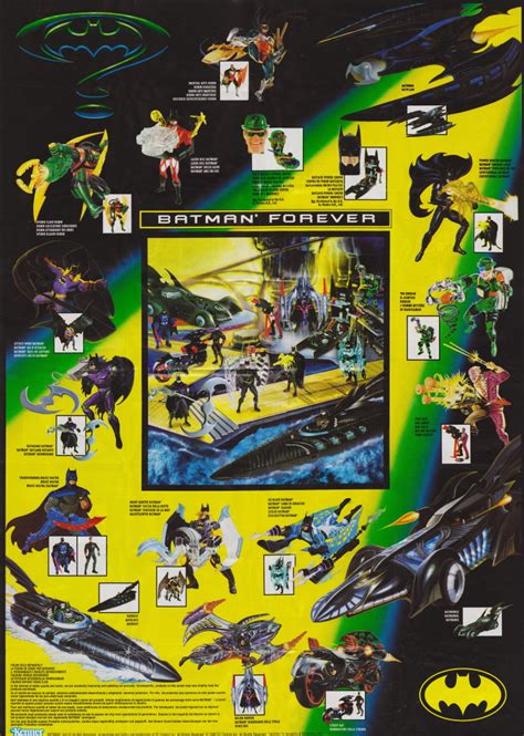 Batman Toys Kenner Action Figure Line Poster