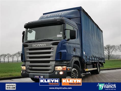 Scania R Manual Retarder Curtainsider Truck For Sale Netherlands