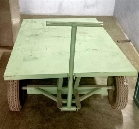 Platform 150Kg Mild Steel Transport Wheel Trolley 4 At Rs 12000 Piece