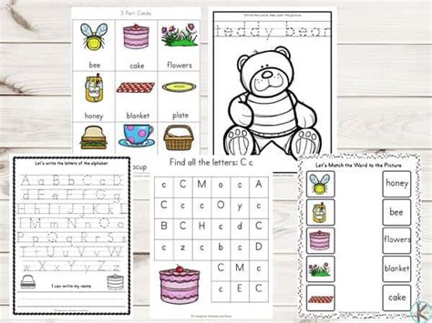 Preschool Teddy Bear Worksheets Atelier Yuwaciaojp