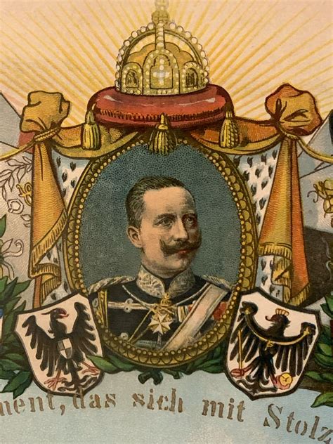 Original Imperial German Army Service Poster 1906 Etsy