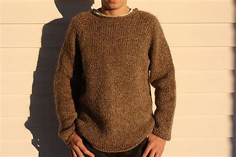 Ravelry Bulky Top Down Pullover For Men Pattern By Diane Soucy