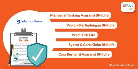 Asuransi Bni Life Tabel Premi Syarat Cara Klaim