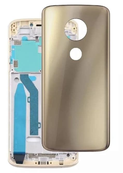 Carcaça Chassi Moto G7 play XT1952 Completa Dourado Fosco Vcell