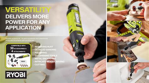Ryobi Usb Lithium Rotary Tool Kit Good Design