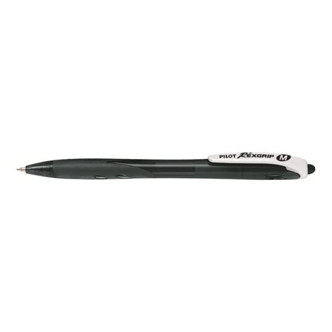 Pilot Begreen Rexgrip Retractable Ballpoint Pen Medium 1 0mm Black Each Winc