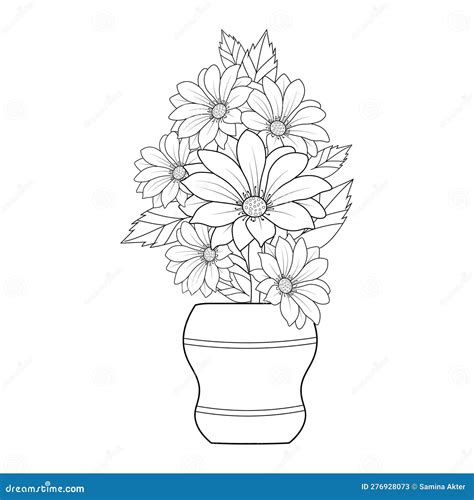 Pencil Realistic Daisy Flower Drawing Simple Daisy Line Drawing Daisy