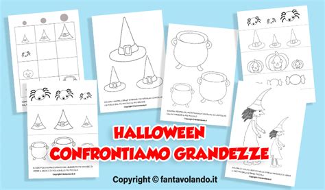 Tutte Le Schede Logico Matematiche Di Fantavolando Per Halloween