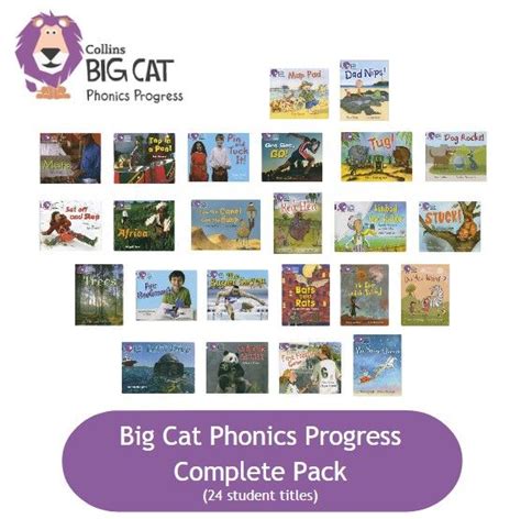 Big Cat Phonics Progress Complete Single Pack 24 Titles Lioncrest