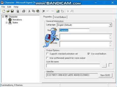 Welcome To Mace The Microsoft Agent Character Editor My Version