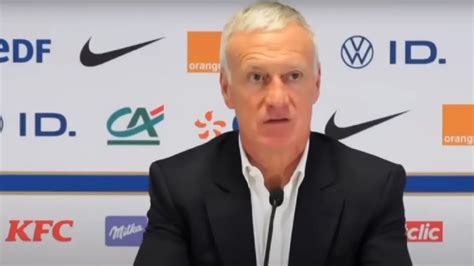 Didier Deschamps Sa Réplique Inattendue à Un Journaliste Qui Juge Les