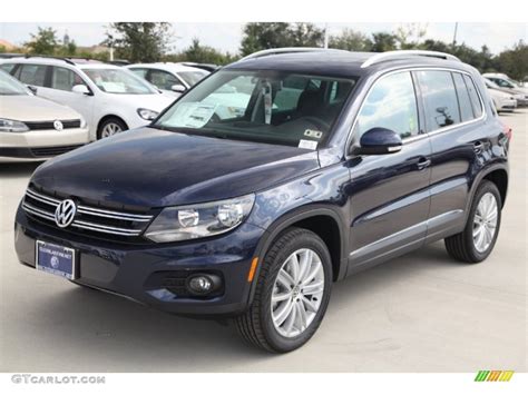 Night Blue Metallic Volkswagen Tiguan Se Photo