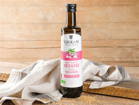 Bio huile de sésame 50cl de Vigean directement chez vous