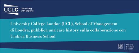 La University College London Ucl School Of Management Di Londra