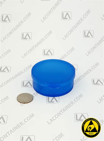 Statcons Blue Static Dissipative Esd Plastic Containers