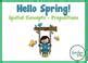 DISTANCE LEARNING Hello Spring Spatial Concepts PREPOSITIONS BOOM