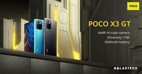 Poco X Gt Is Now Official In The Philippines Balastech