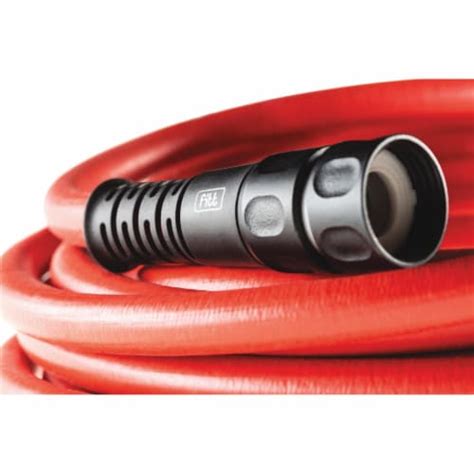 Fitt Flow 1 2 In X 100 Ft Red Expandable Hose Twist Nozzle FFX59100