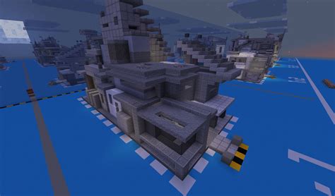 Sci Fi Conurbation Procedural Metropolis Project Minecraft Map