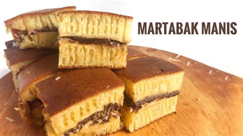 Resep Martabak Manis Teflon Bersarang Tanpa Mixer Indonesian Thick